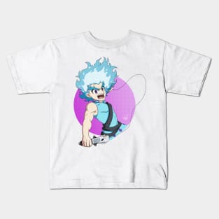 Lui Shirosagi launching (Beyblade Burst Turbo) Kids T-Shirt